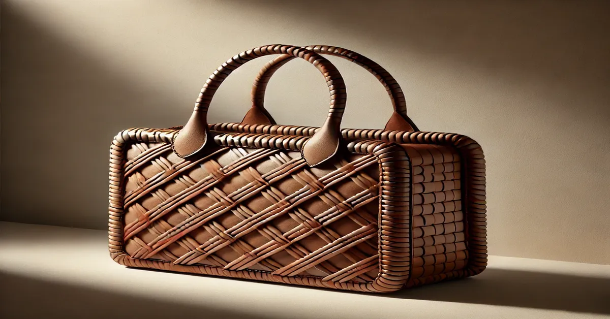 Woven Leather Bag