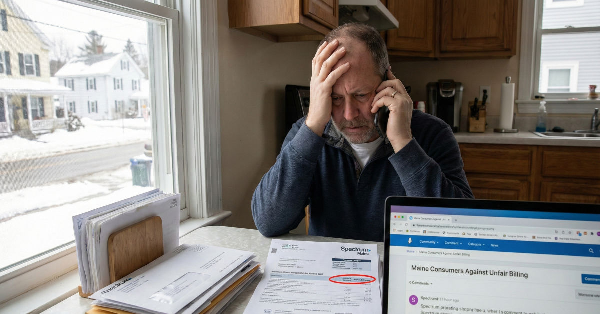 Spectrum Maine Prorated Billing Issue