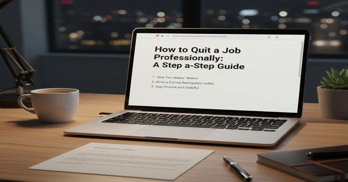How to Quit a Job