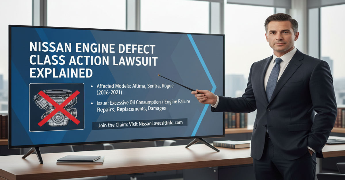 Nissan Engine Defect Class Action Lawsuit