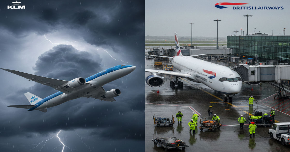 KLM British Airways Flight Cancellations