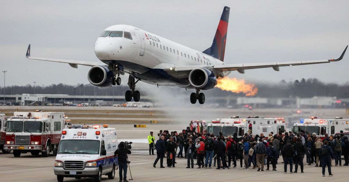Delta Connection DL3543 Emergency Landing